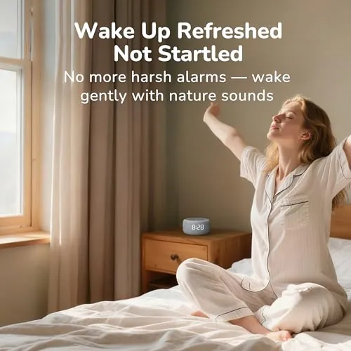 Buffbee Alarm Clock Review: Sound Machine for Sleep image 5