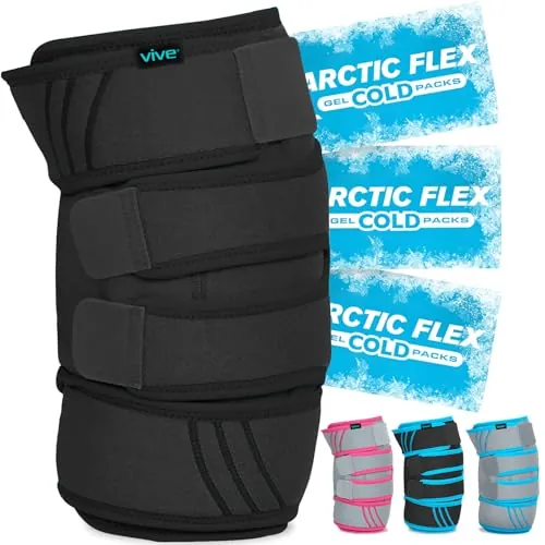 TrekProof Ice Packs for Injuries Reusable (3-Pi...