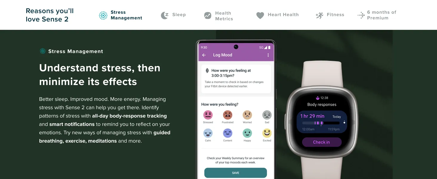 Fitbit Sense 2 Review: Health, Sleep and Fitness Tracking image 7
