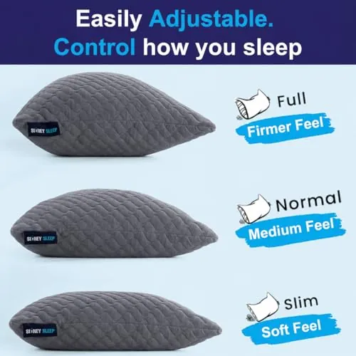 Sidney Sleep Adjustable Curved Pillow Review image 3
