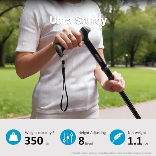 REHAND Walking Cane Review: Foldable Adjustable Mobility Aid image 3