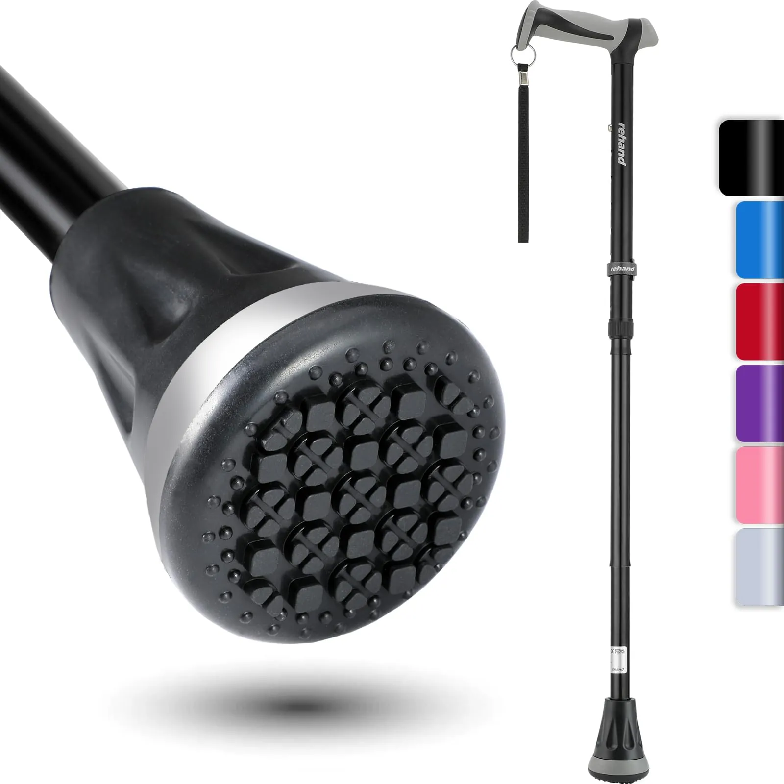 REHAND Walking Cane Review: Foldable Adjustable Mobility Aid image 8