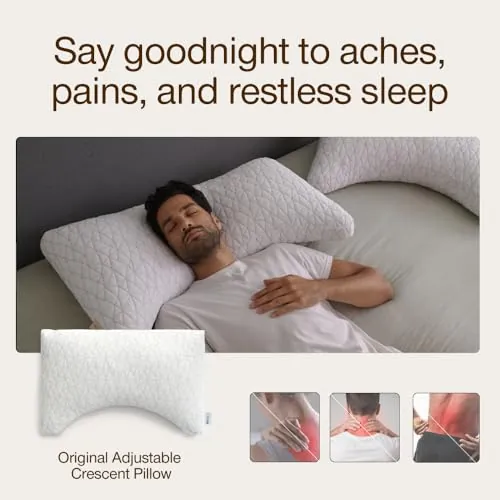 Coop Crescent Adjustable Pillow Review: Sleep Support image 4