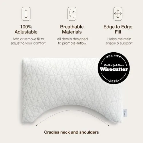 Coop Crescent Adjustable Pillow Review: Sleep Support image 6