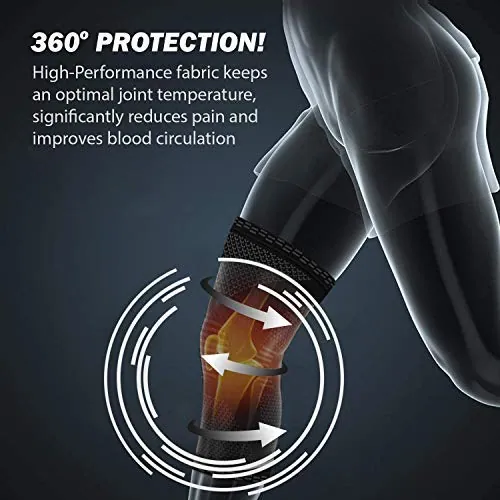 POWERLIX Knee Compression Sleeve Review for Sports Support image 3