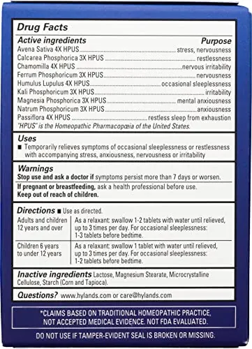 Hyland's Calms Forte Review: Sleep and Stress Support image 3