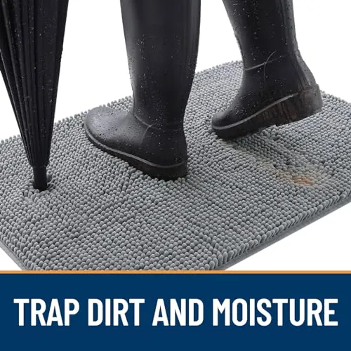 OLANLY Dog Door Mat Review: Washable Muddy Paws Mat image 3