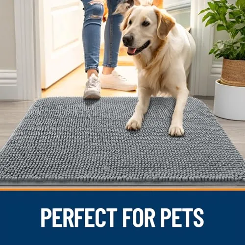 OLANLY Dog Door Mat Review: Washable Muddy Paws Mat image 7
