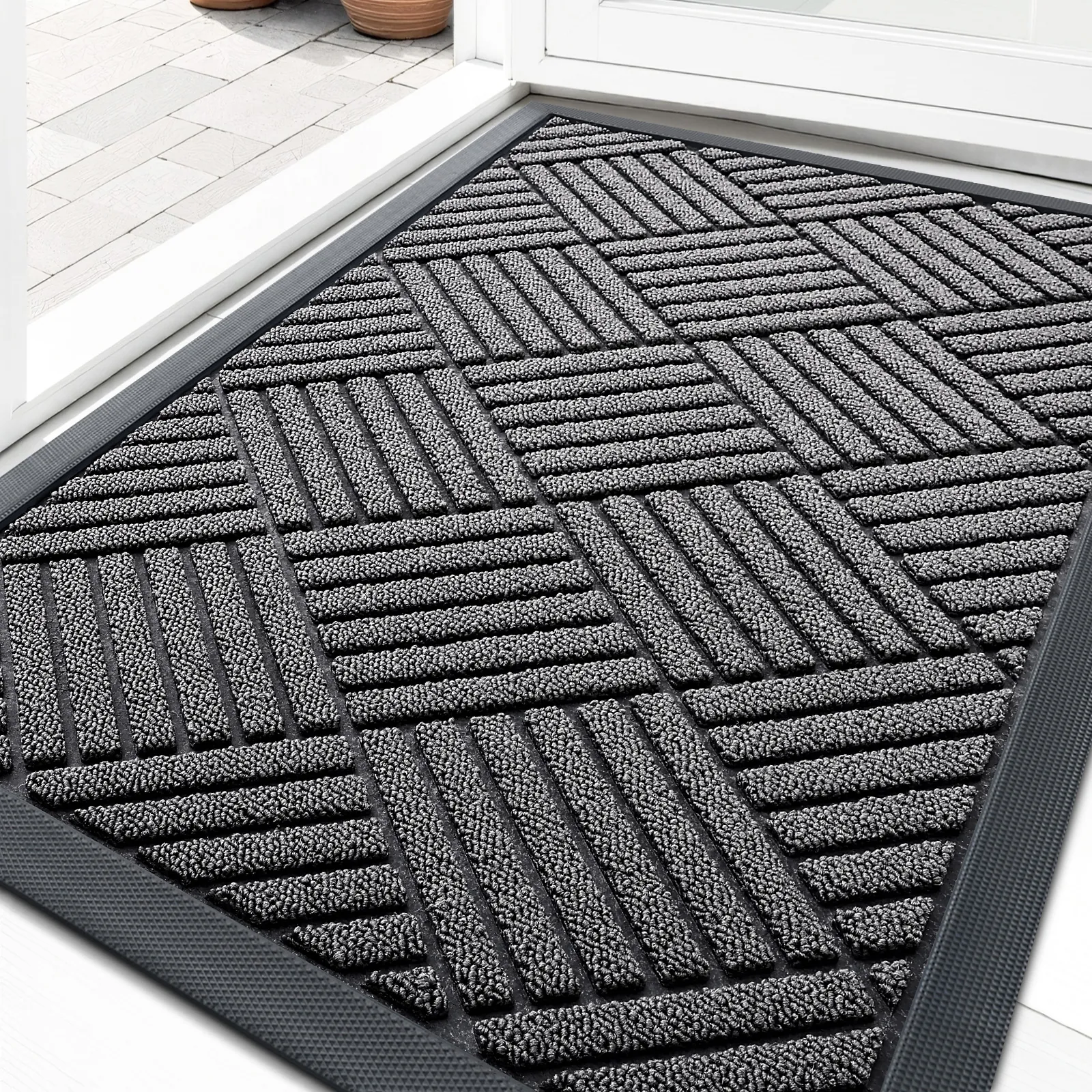 OLANLY Dog Door Mat Review: Washable Muddy Paws Mat image 9