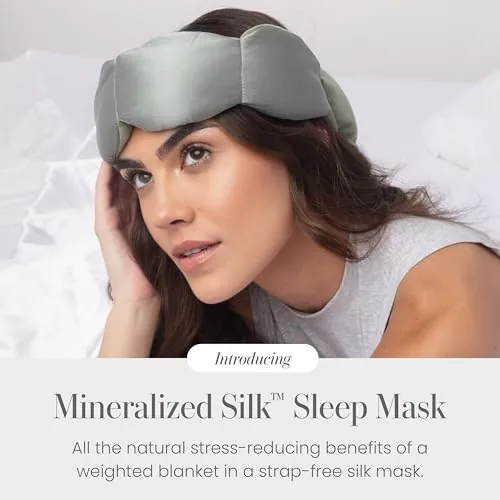 Nodpod Mineralized Silk Review: Weighted Sleep Mask image 2