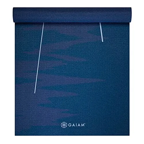 Gaiam Print Yoga Mat Review: Yoga and Pilates Mat image 2