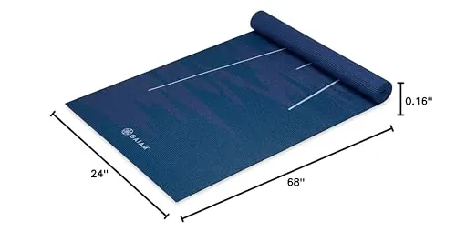 Gaiam Print Yoga Mat Review: Yoga and Pilates Mat image 7