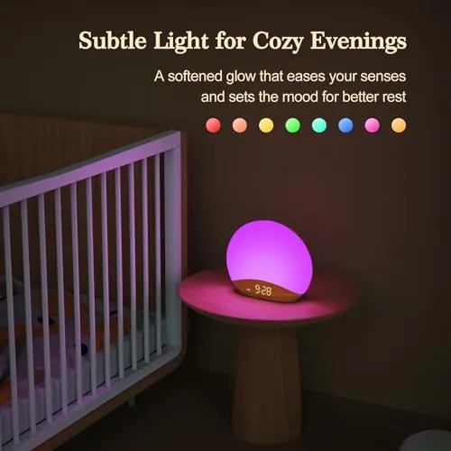 REACHER Sunrise Alarm Clock Review: Sleep Sounds & Wake Light image 6