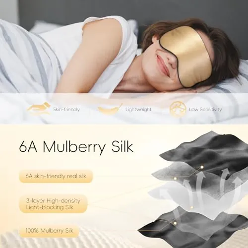 TOPOINT Silk Sleep Mask Review: Sleep and Eye Comfort image 3