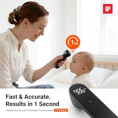 iHealth PT3 Review: No-Touch Forehead Thermometer image 2