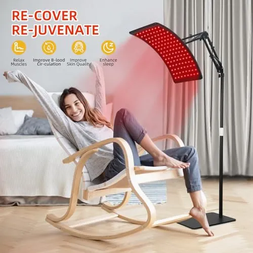 Viconor Red Light Therapy Lamp Review for Face and Body image 3