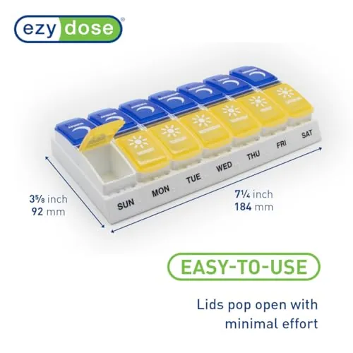 EZY DOSE Weekly AM/PM Pill Organizer Review image 2