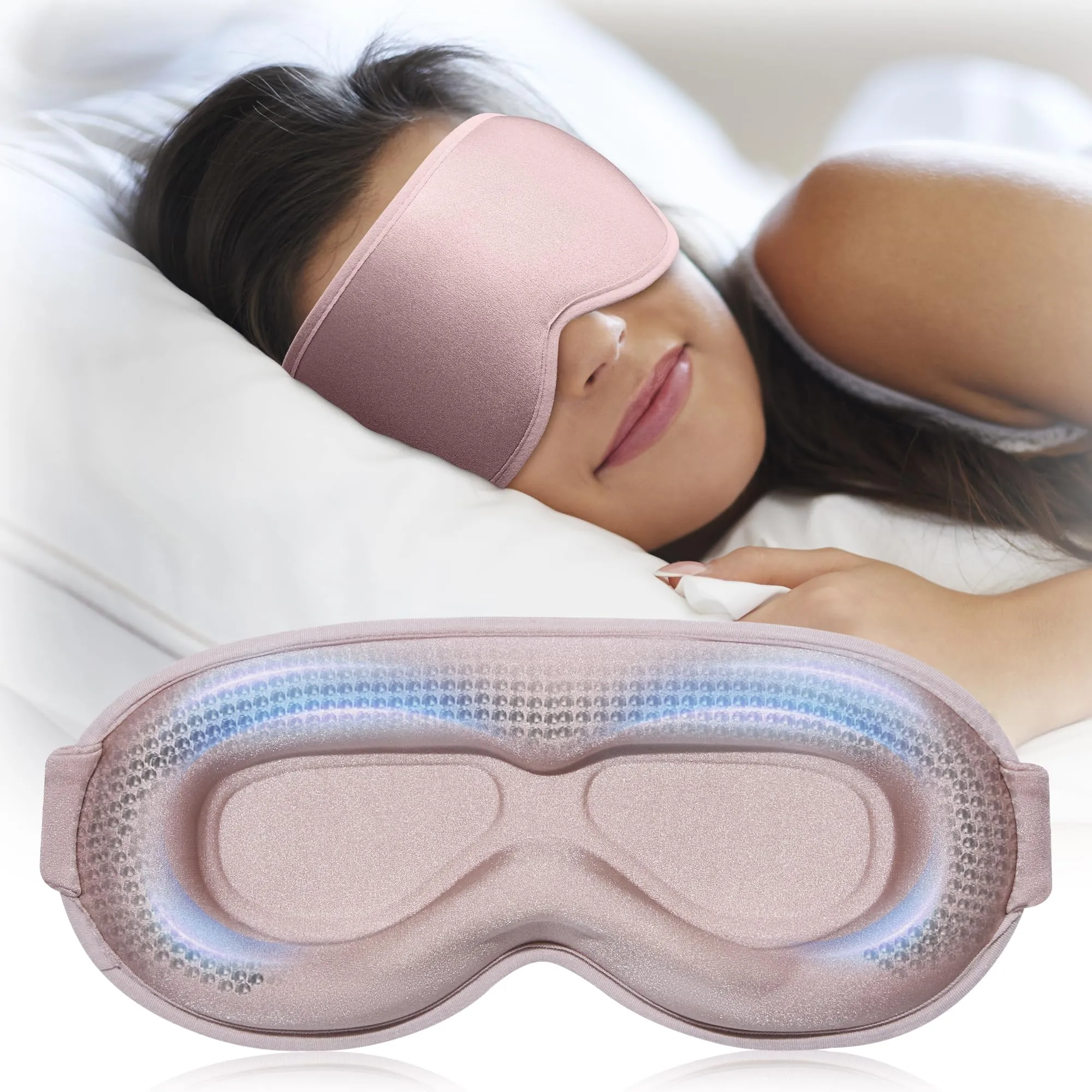 FACEMOON Weighted Blackout Sleep Mask Review image 8