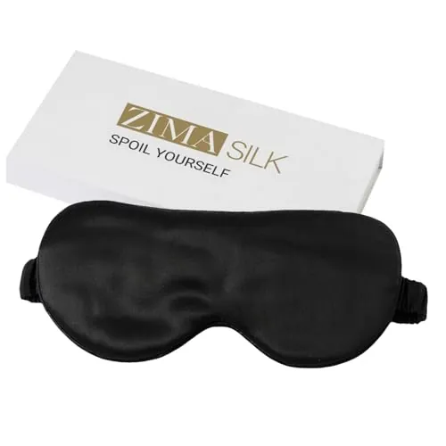 ZIMASILK Sleep Mask Review: Silk Blackout Sleep Mask