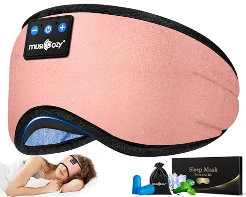 MUSICOZY Sleep Headphones Review: Sleep Mask for Side Sleepers