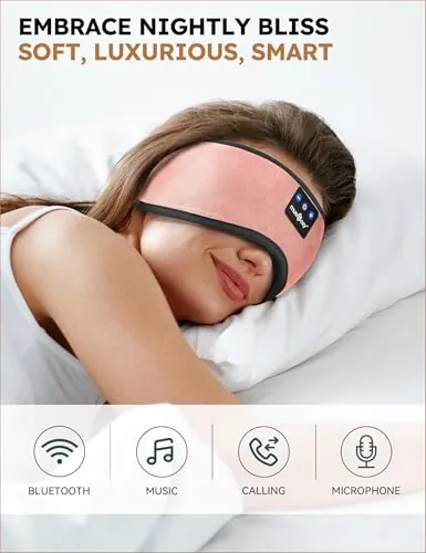 MUSICOZY Sleep Headphones Review: Sleep Mask for Side Sleepers image 2