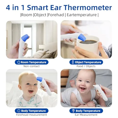 Berrcom 3 in 1 Thermometer Review: Forehead and Ear Use image 5