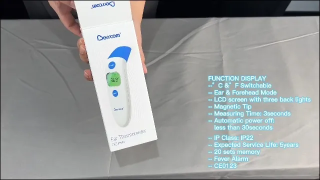 Berrcom 3 in 1 Thermometer Review: Forehead and Ear Use image 7