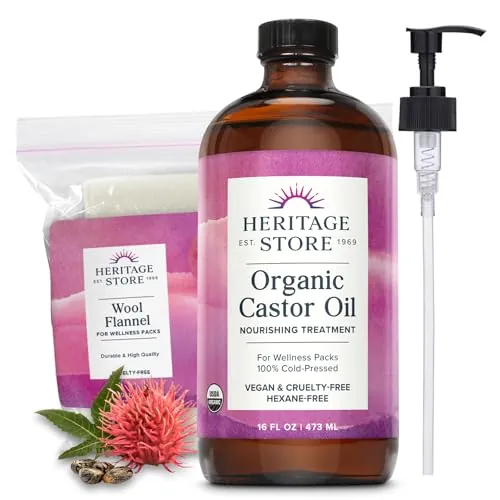 HERITAGE STORE Castor Oil Pack Kit Review